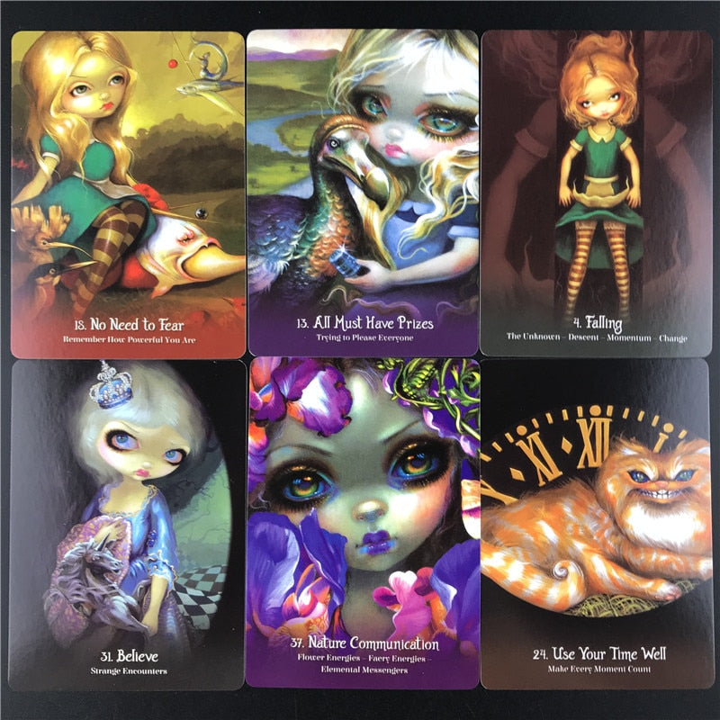 Alice: The Wonderland Oracle Deck - by Jasmine Becket-Griffith