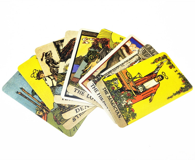 Smith-Waite Tarot Cards ( Borderless Edition )
