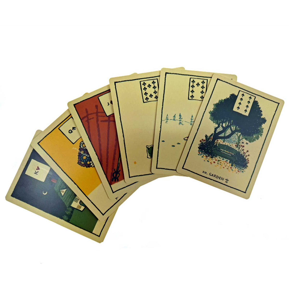 大人気新品 GREEN GLYPHS LENORMAND☆グリーングリフィスルノルマン