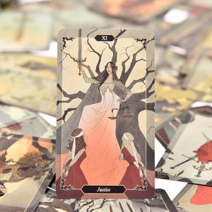 Dark Wood Tarot Cards