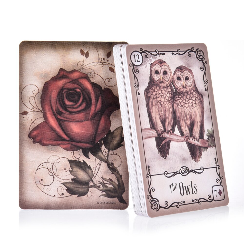 Under The Roses Lenormand Oracle Cards